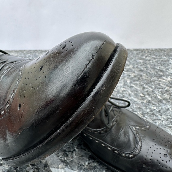 Bottega Veneta Italy Wingtip Oxford Dress Shoes Mens EUR 44 - Picture 9 of 14